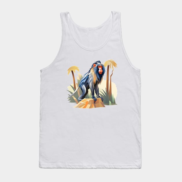 Mandrill Tank Top by zooleisurelife